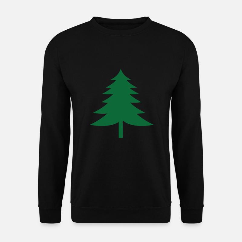 Tannenbaum - Unisex Pullover - Schwarz