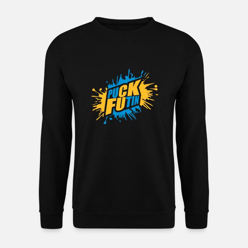 Conception du logo Puck Futin - Sweat-shirt Unisexe - noir