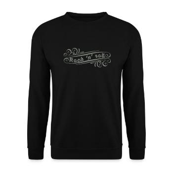 Rock'n'roll guitare musicale rockabilly - Sweat-shirt Unisexe - noir - Devant - Alina (178cm) & Michal (187cm)