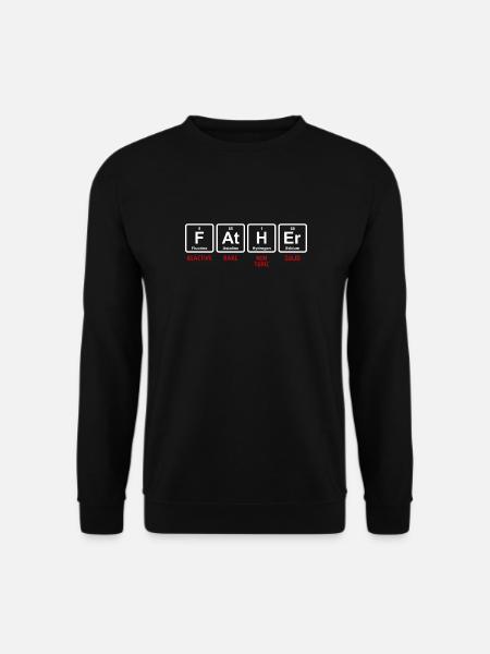 VATER PERIODENSYSTEM - Unisex Pullover - Schwarz