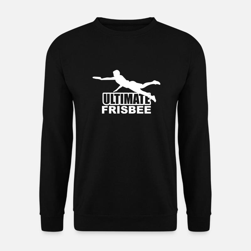 Frisbee Throwing Disc Sport - Unisex Sweatshirt - black