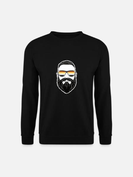 Bjørn Broderskab Flag Pride LGBTQ Bjørne Skæg - Unisex sweater - sort