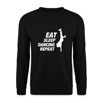 Danse Danse Musique - Sweat-shirt Unisexe - noir - Devant - Alina (178cm) & Michal (187cm)