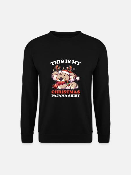 Pyjama de Noël Koala Koalas - Sweat-shirt Unisexe - noir