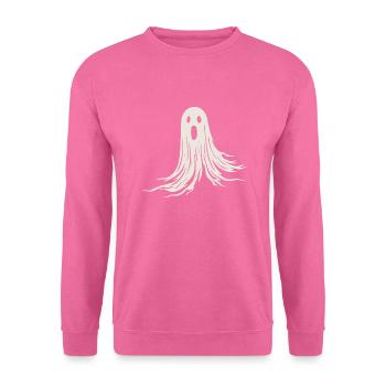 Freundliches Gespenst - Unisex Pullover - Pink - Vorne