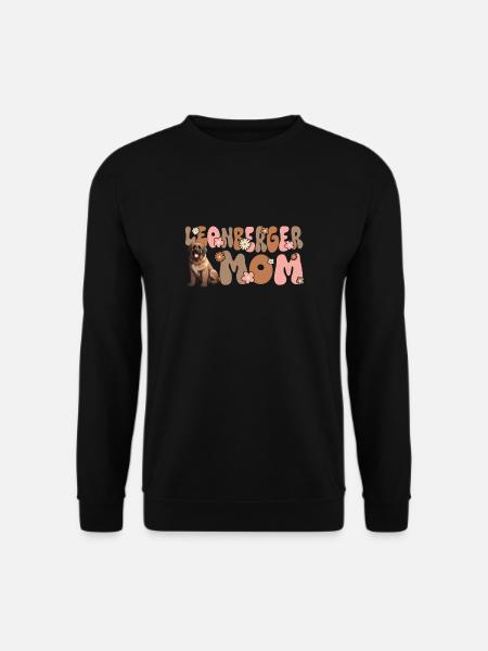Leonberg Groovy Leonberger Maman - Sweat-shirt Unisexe - noir