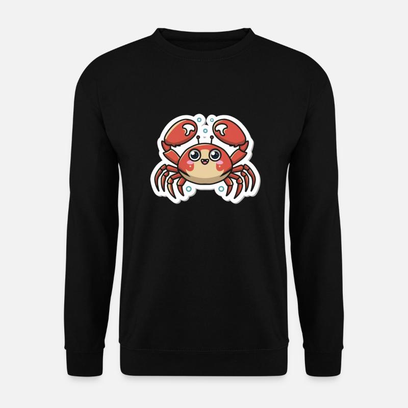 Krabbenliebhaber - Unisex Pullover - Schwarz