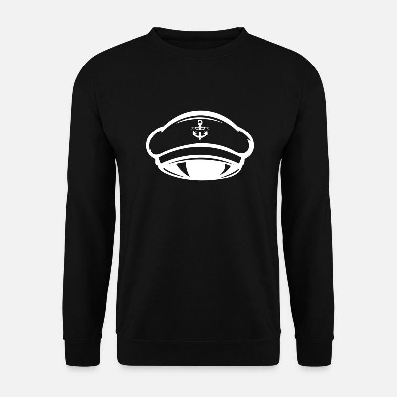 Captain Beanie - Unisex Sweatshirt - black