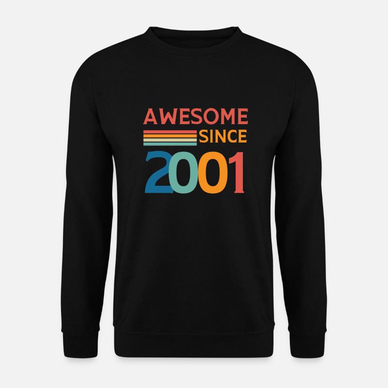 Großartig seit 2001 - Unisex Pullover - Schwarz
