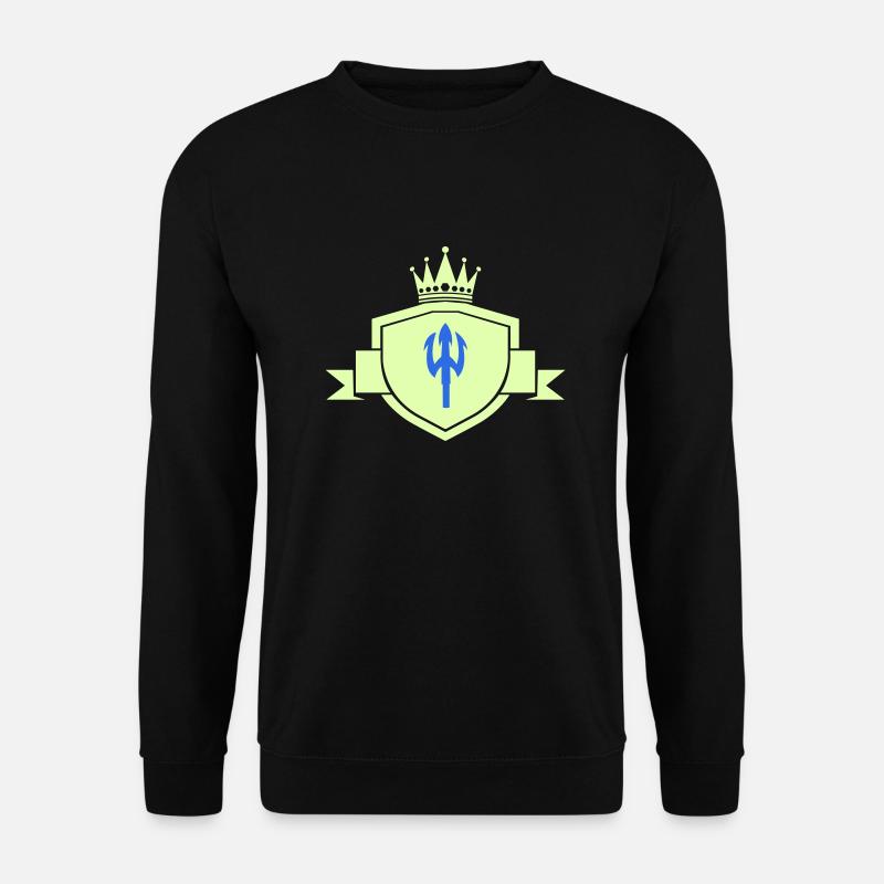 Armoiries du Trident - Sweat-shirt Unisexe - noir