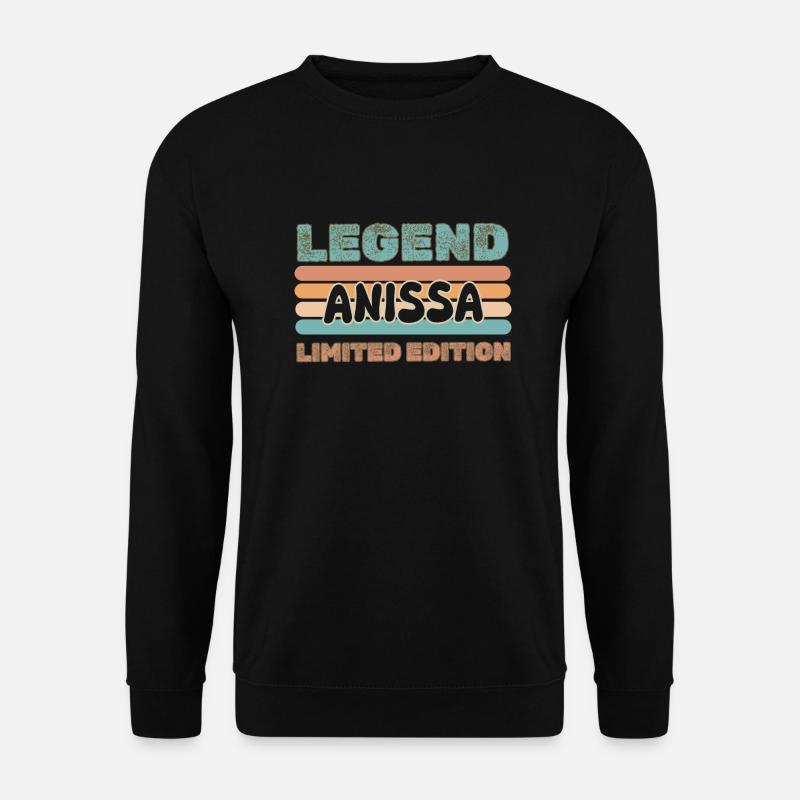 Geschenk für Anissa - Unisex Pullover - Schwarz