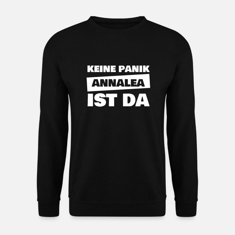 First name Annalea - Unisex Sweatshirt - black