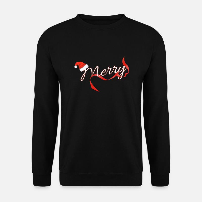 Merry - Unisex Pullover - Schwarz