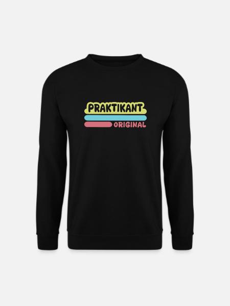 Intern as first name - Unisex Sweatshirt - black