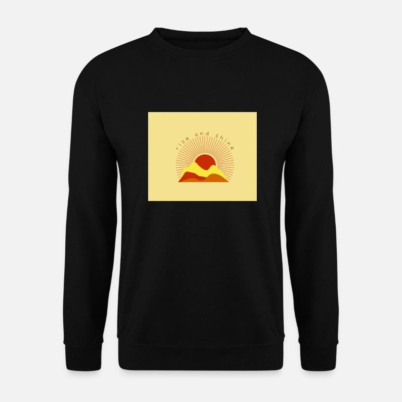 Rise und SGINE - Unisex Pullover - Schwarz