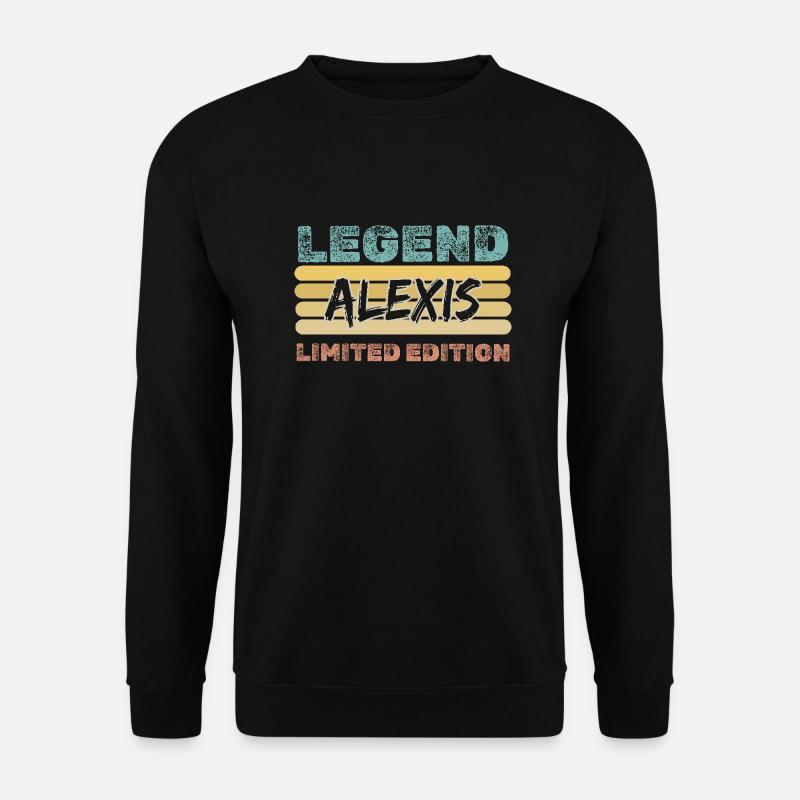 Alexis - Unisex Pullover - Schwarz