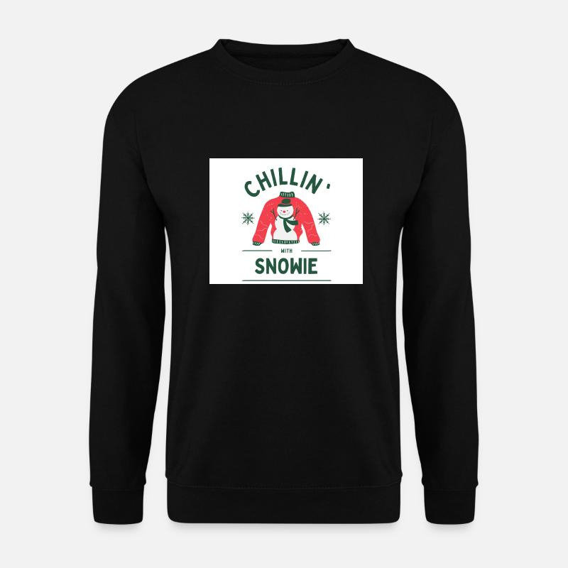 Snowie - Unisex Pullover - Schwarz