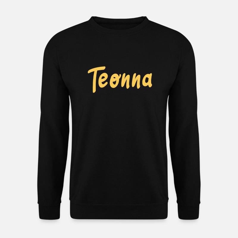 Teonna - Unisex Pullover - Schwarz