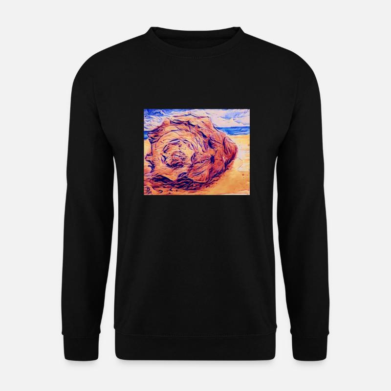 Muschel - Unisex Pullover - Schwarz