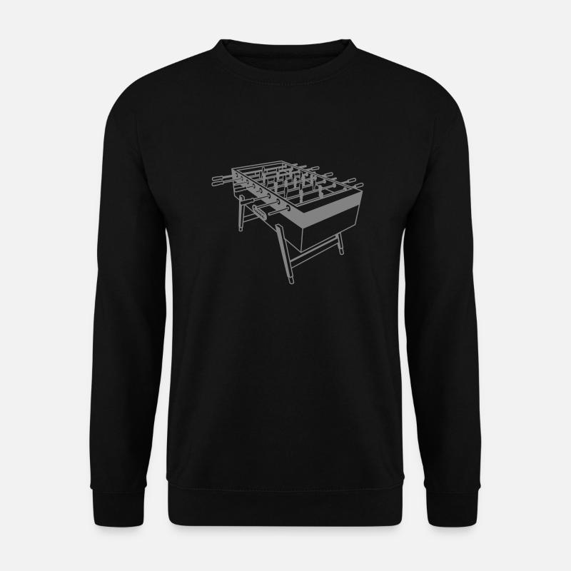 Kickertisch - Kickershirt - Unisex Pullover - Schwarz
