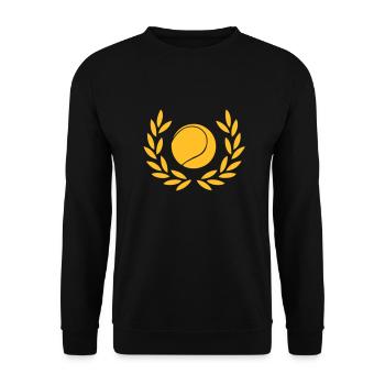 Tennis - Sweat-shirt Unisexe - noir - Devant - Alina (178cm) & Michal (187cm)