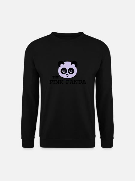 Panda - Unisex Pullover - Schwarz