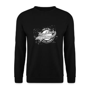 Hard Rock - Unisex Pullover - Schwarz - Vorne - Alina (178cm) & Michal (187cm)