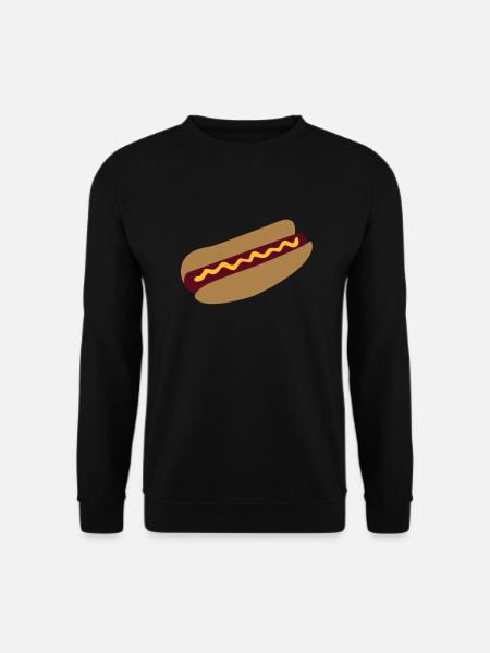Hot dog - Sweat-shirt Unisexe - noir