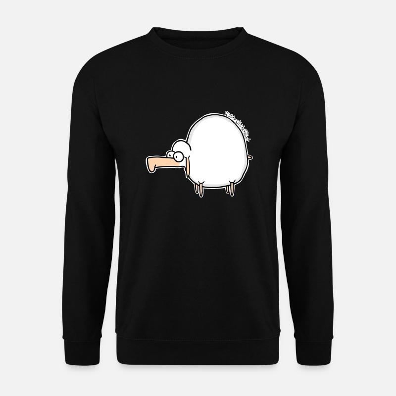 Günther das Schaf' - Premium Longsleeve - Women - Unisex Pullover - Schwarz