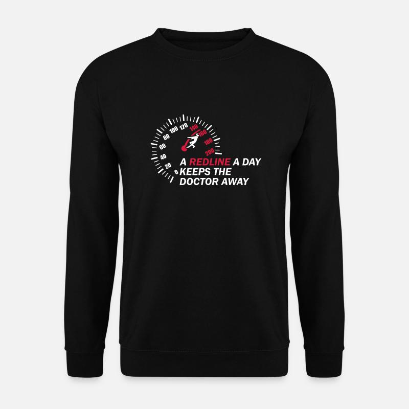 A Redline A Day Car - Unisex Pullover - Schwarz