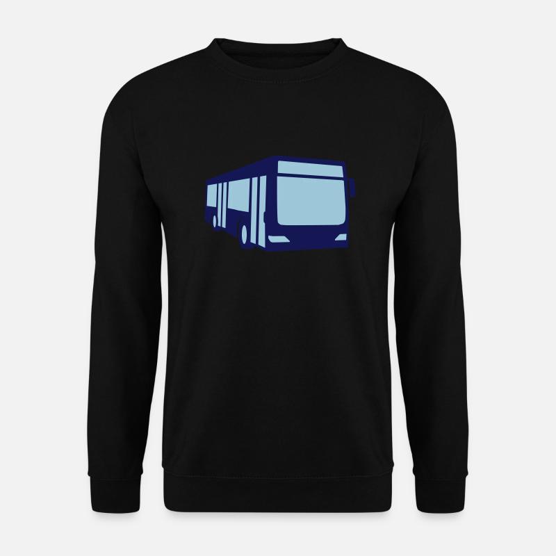 Bus - Unisex Pullover - Schwarz