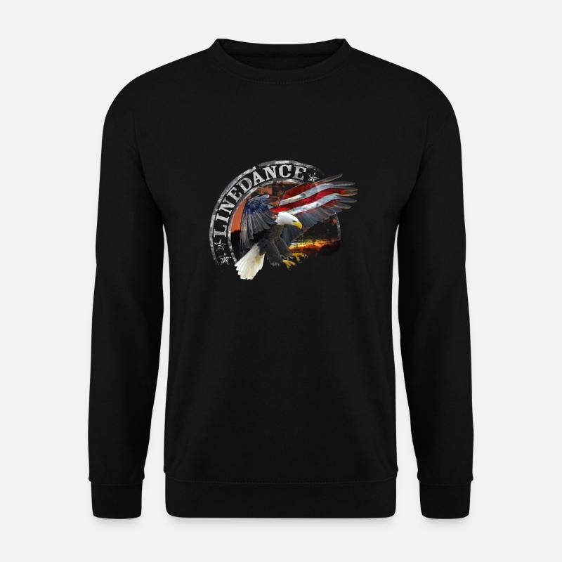 kl_linedance32 - Unisex Pullover - Schwarz