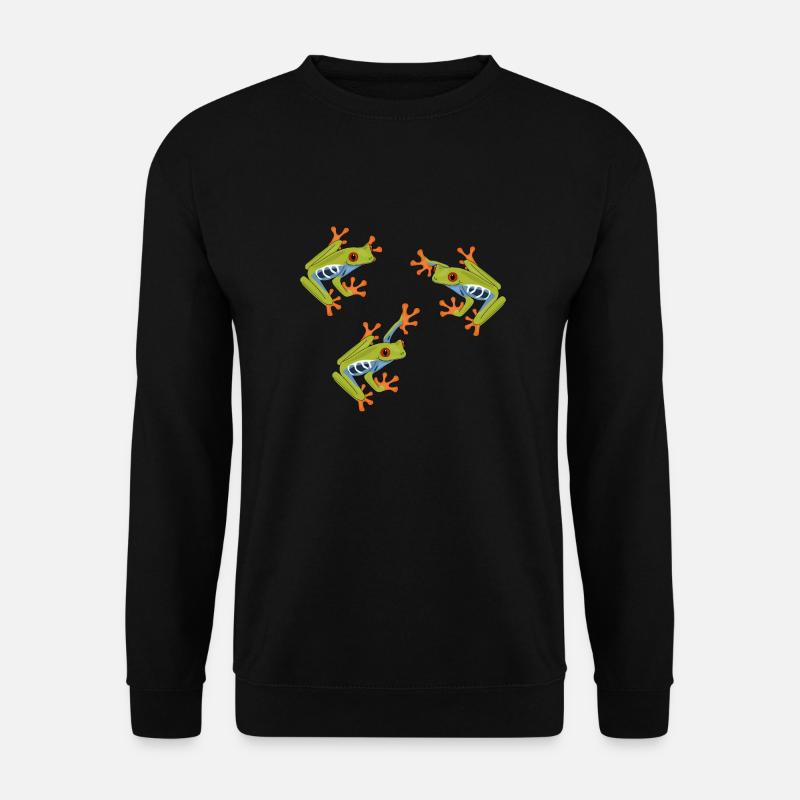 Frog roach tree frog frogs - Unisex Sweatshirt - black