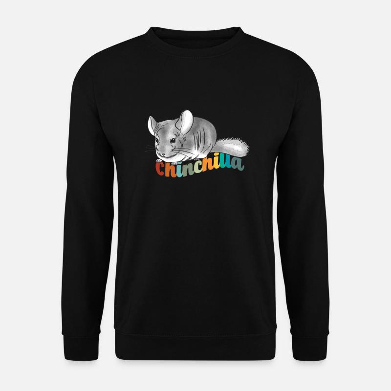 Chinchilla - Unisex Pullover - Schwarz