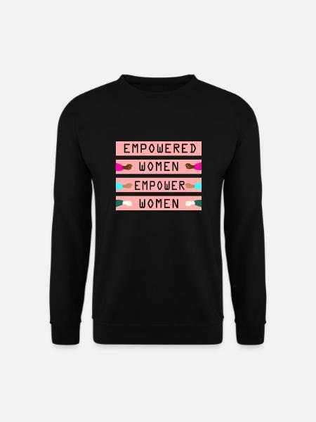 empowered women empower women - Unisex Pullover - Schwarz