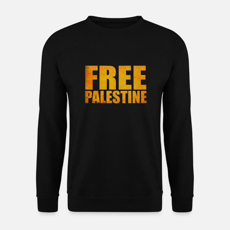 Freies Palästina - Unisex Pullover - Schwarz