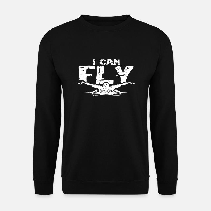I can Fly - Unisex Pullover - Schwarz
