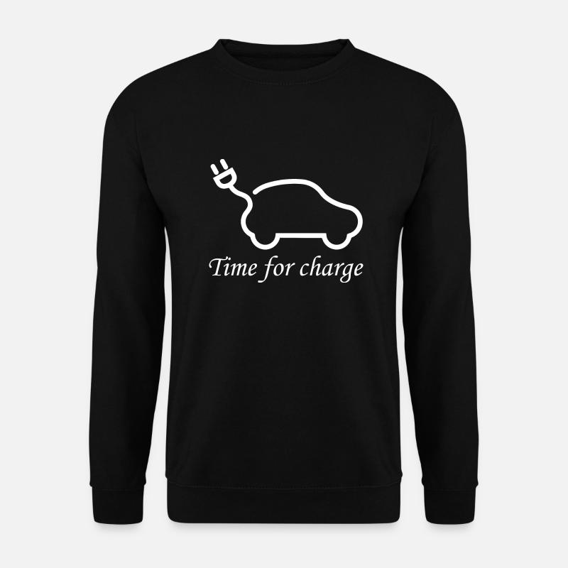 Electric Car E-mobility Hybrid - Sweat-shirt Unisexe - noir