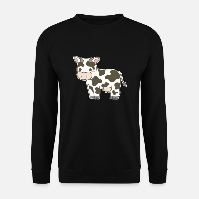 Vache - Sweat-shirt Unisexe - noir