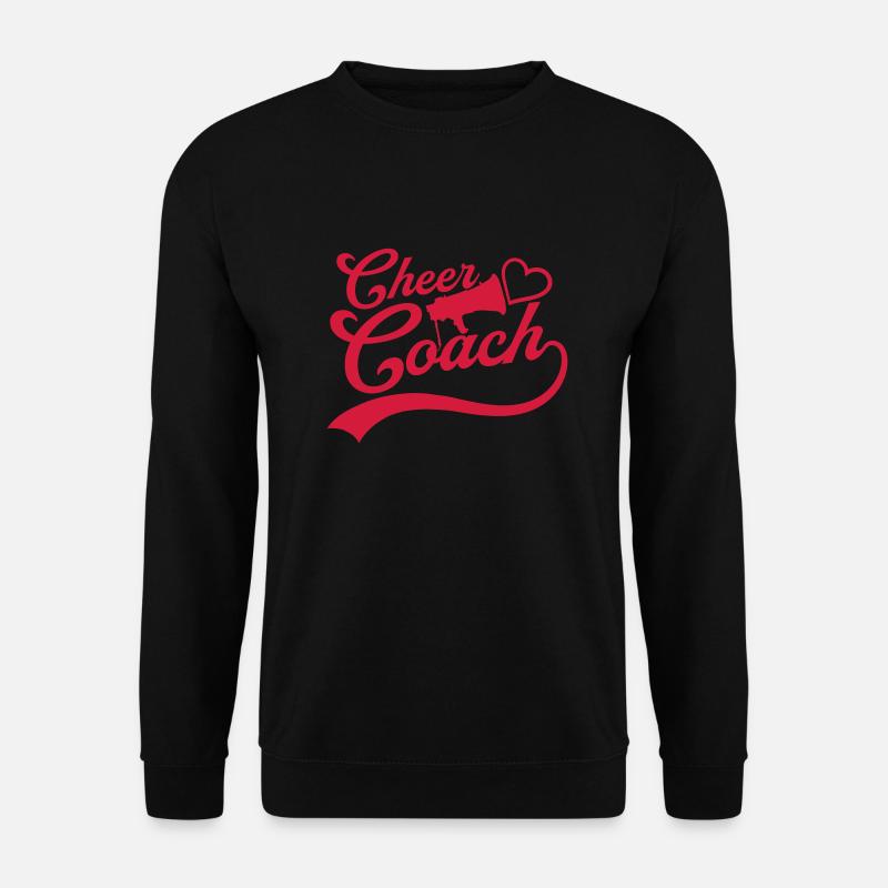 Liebe Cheer Coach Megafon - Unisex Pullover - Schwarz