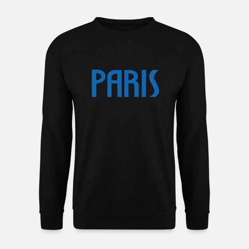 Paris - Unisex Pullover - Schwarz
