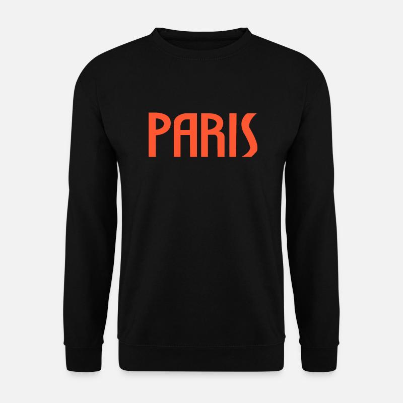 Paris - Unisex Sweatshirt - black