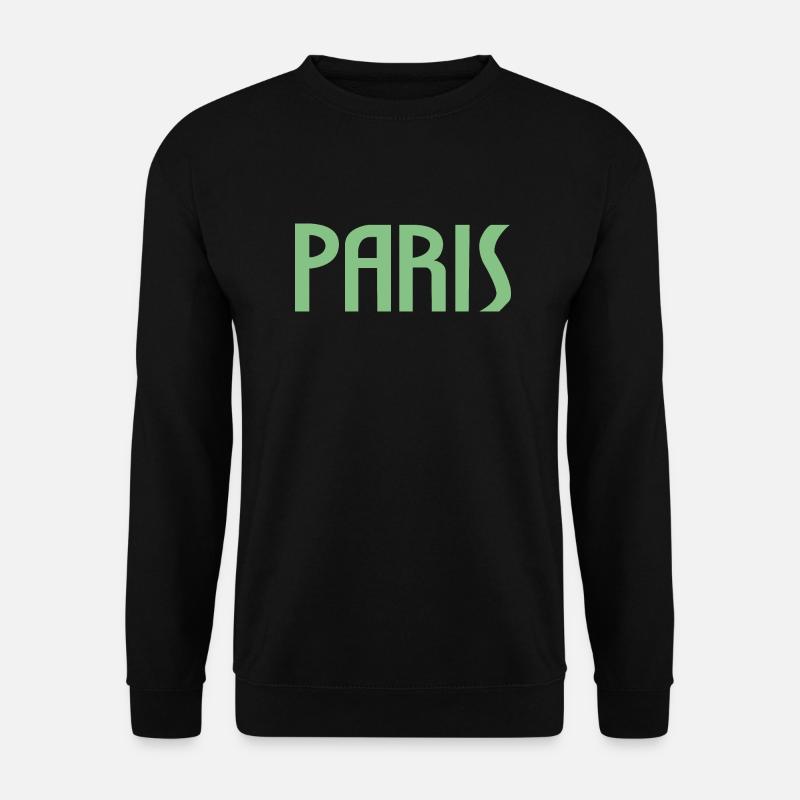 Paris - Unisex Pullover - Schwarz