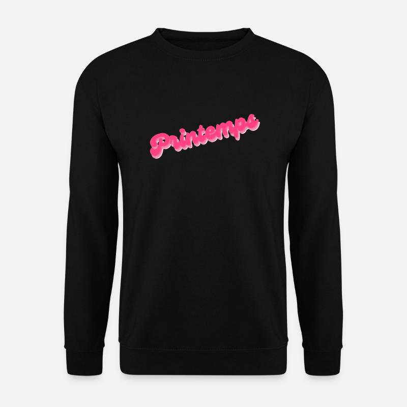 spring - Unisex Sweatshirt - black