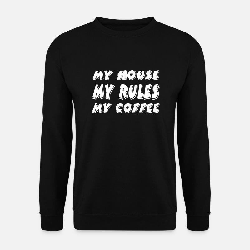 Haus - Unisex Pullover - Schwarz