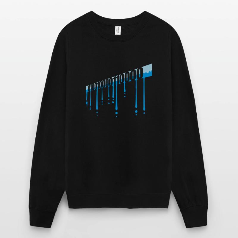 Binär Code Programm Sprache Unisex Pullover