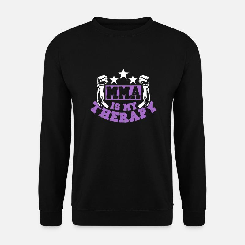 MMA Therapy - Unisex Sweatshirt - black