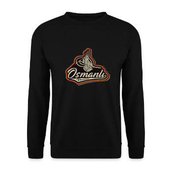 Osmanlı - Unisex Pullover - Schwarz - Vorne - Alina (178cm) & Michal (187cm)