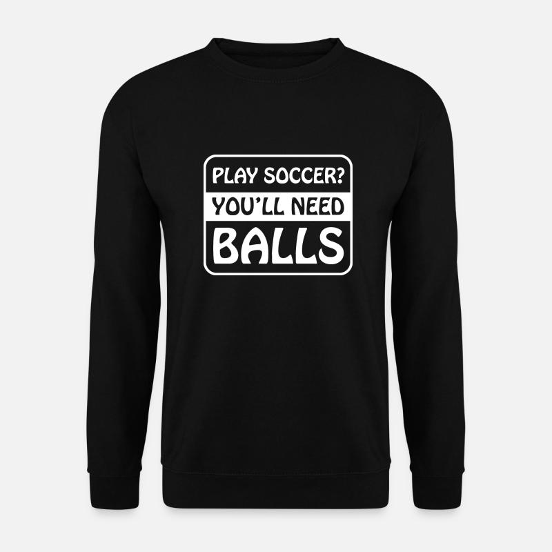Fußball Soccer - Unisex Sweatshirt - black