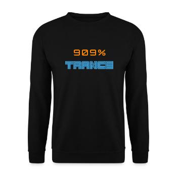 909 Trance - Unisex Pullover - Schwarz - Vorne - Alina (178cm) & Michal (187cm)